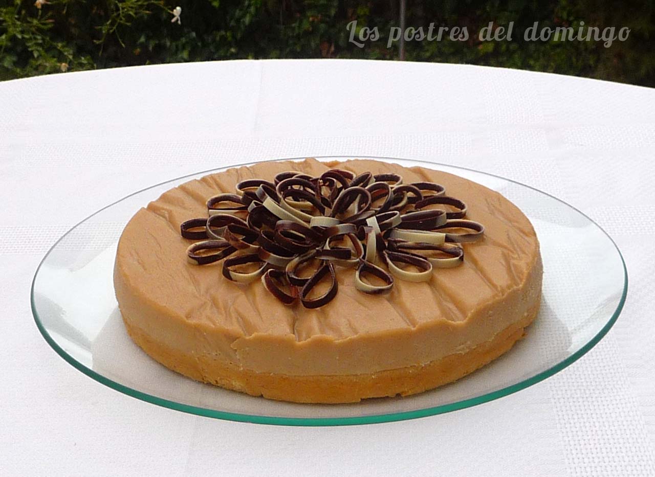 Tarta mágica de dulce de leche