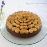 Pastel de chocolate y hojaldre