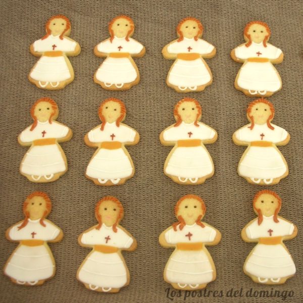 galletas para la primera comunión