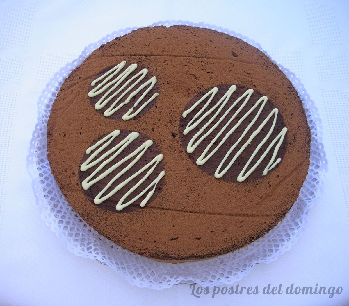 Brownie y queso de naranja