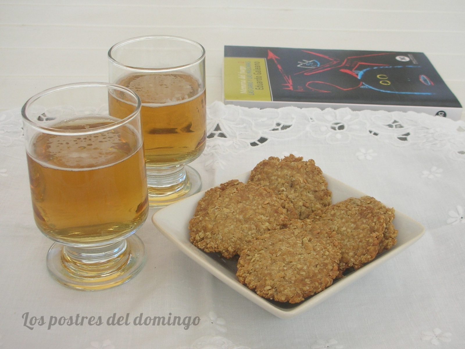 Galletas saladas con avena y semillas