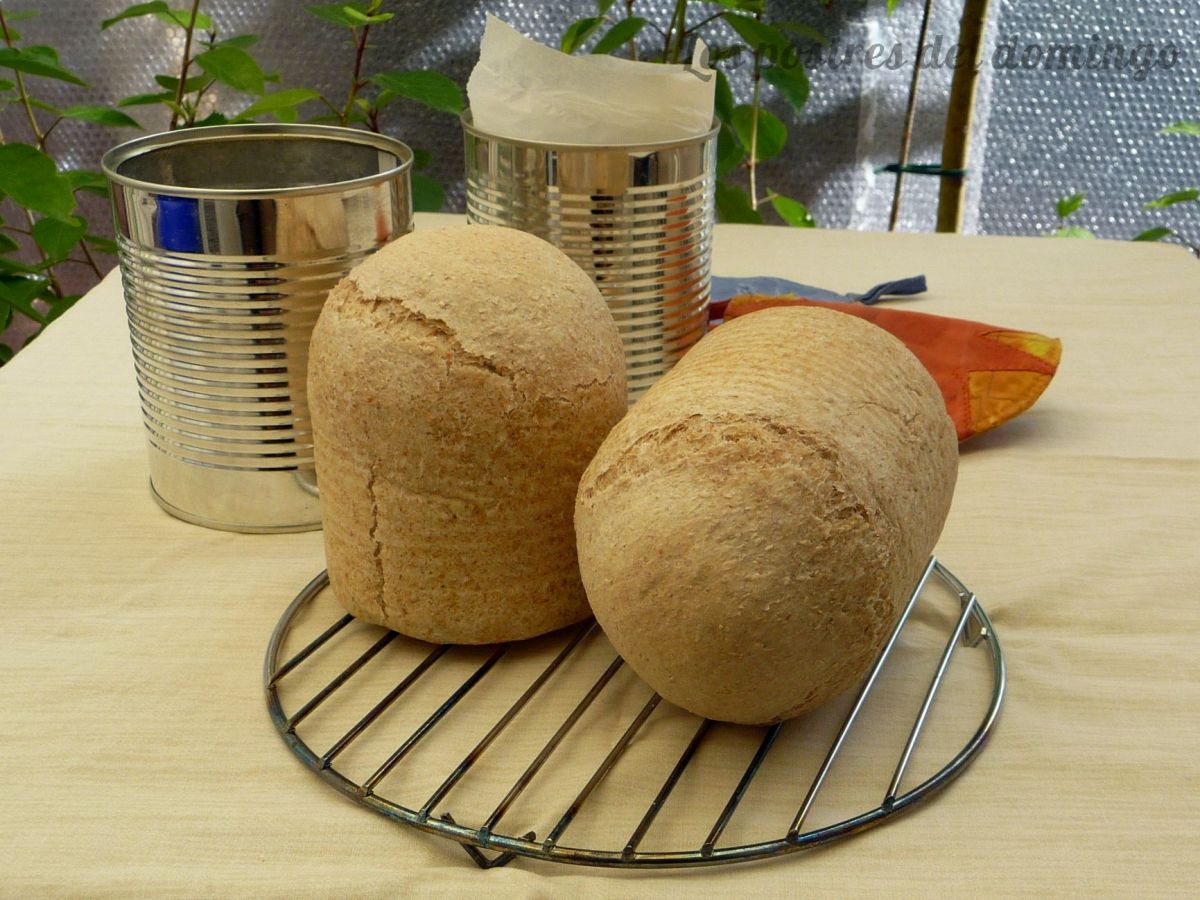 Pan integral de avena