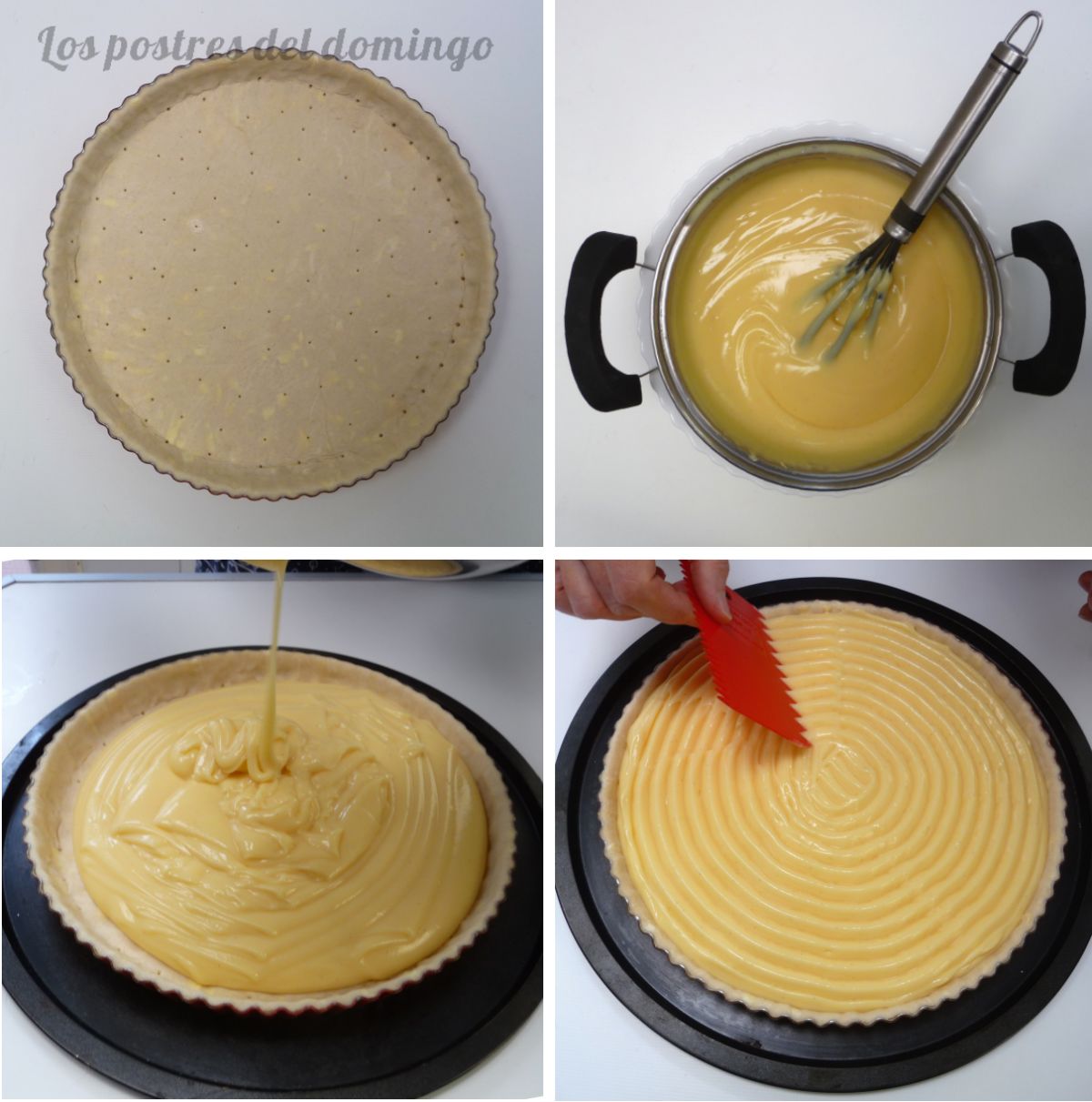 Flan pâtissier montaje