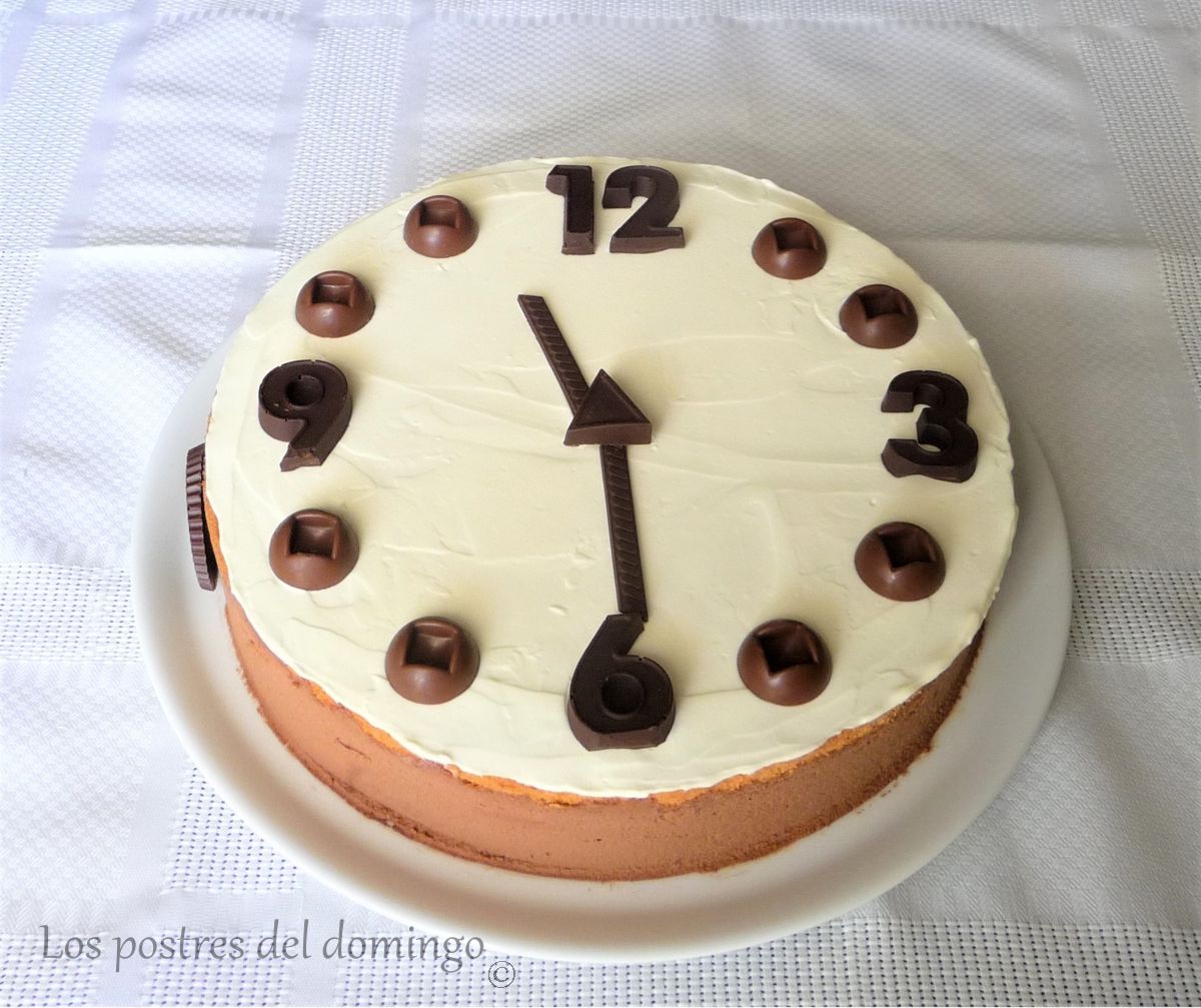 tarta reloj