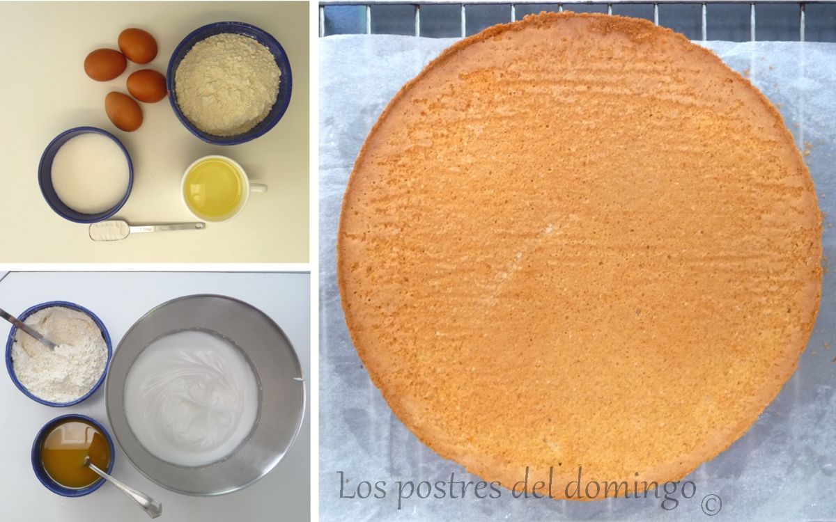 tarta reloj ingredientes