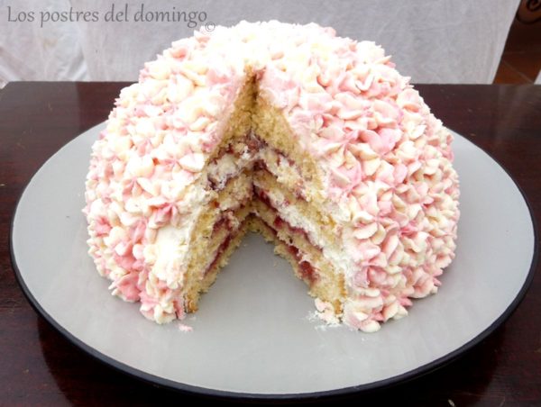 Tarta hortensa_corte