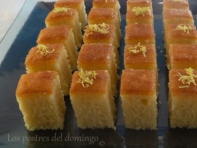 cuadrados de lemon drizzle_deta