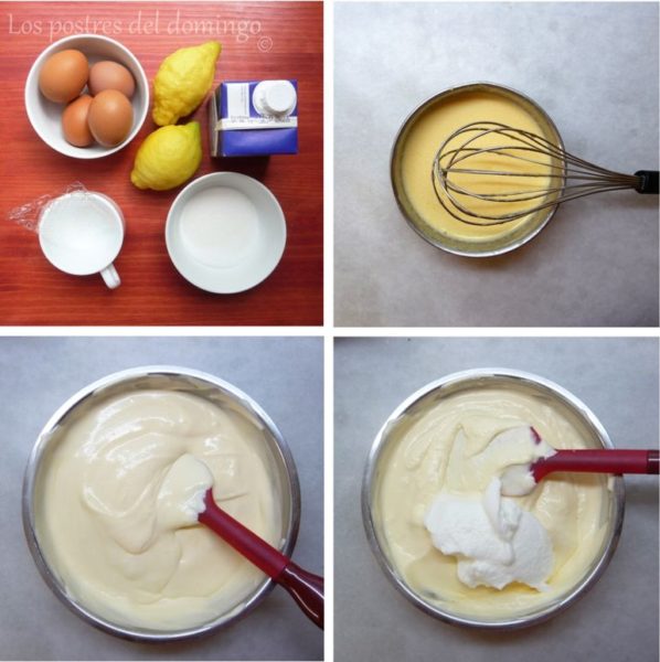 tarta de mouse de limón_montaje