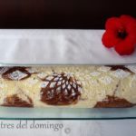 brazo de nata y chocolate