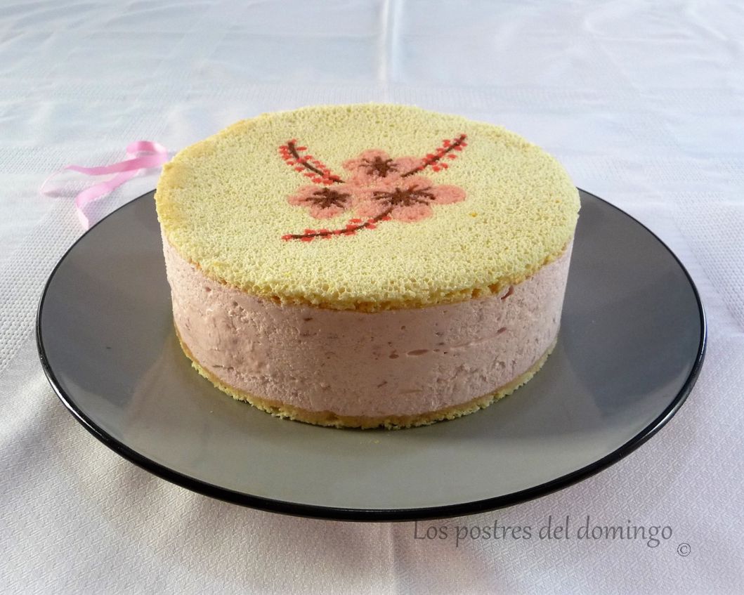 Tarta de frambuesas