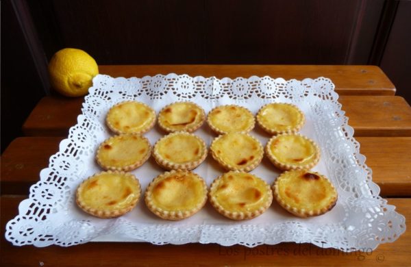 tartaletas clásicas de limón