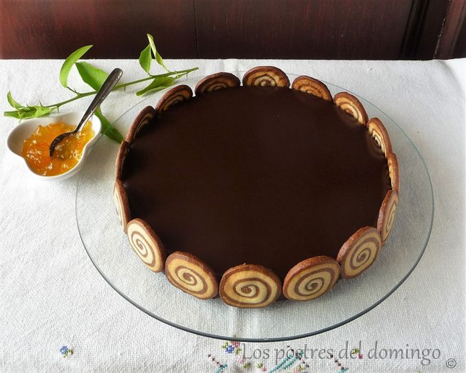 sacher de naranja