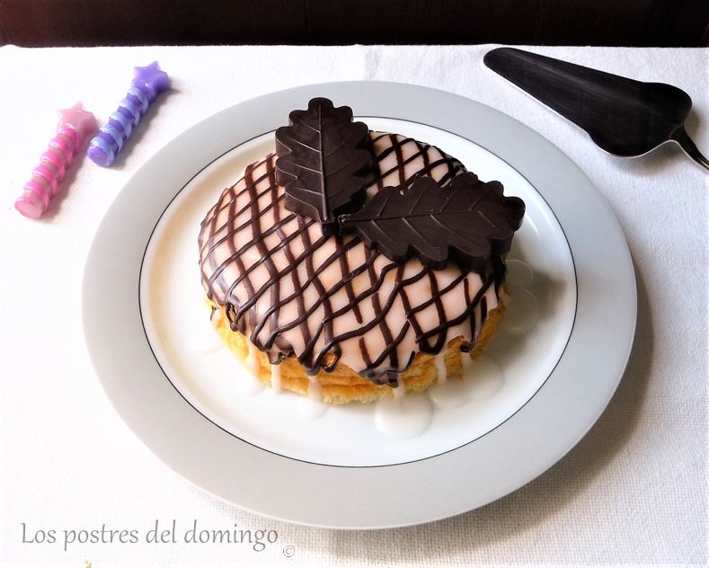 tarta de almendras y naranja