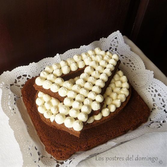 brownie con mascarpone