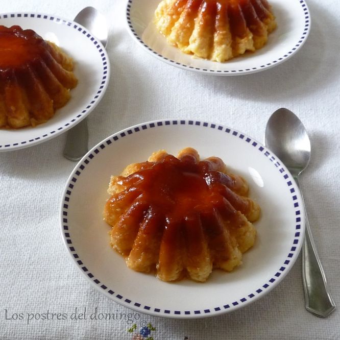 flanes de mascarpone