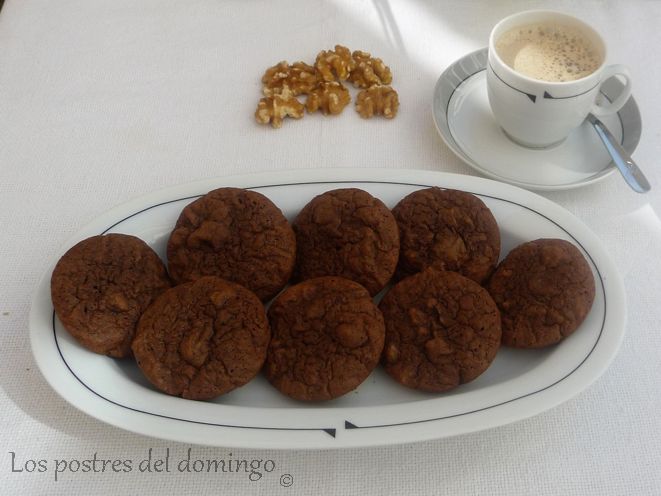 galletas de brownie