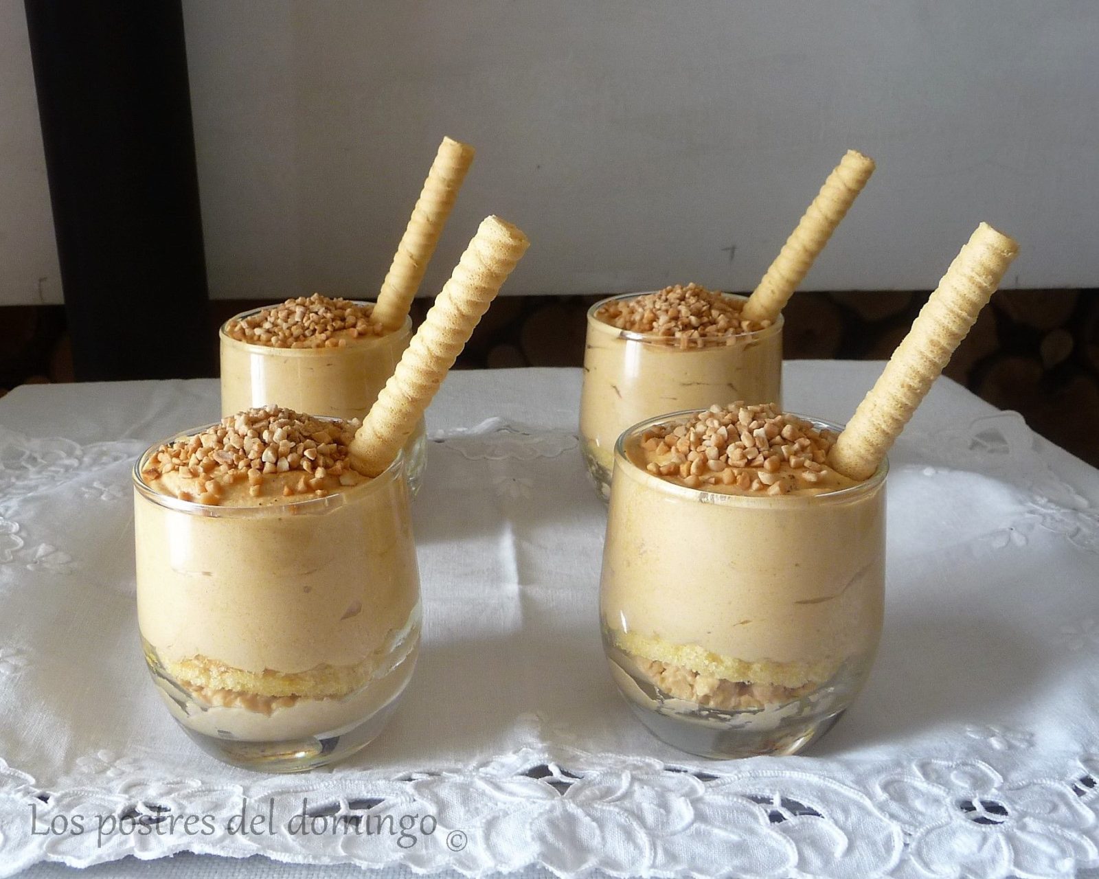 copas de dulce de leche