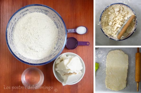  tarta de hojaldre y merengue_ingredientes