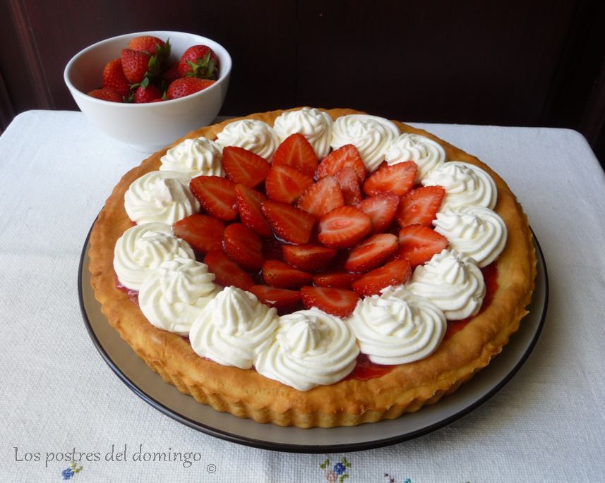 Tarta doble_fresa