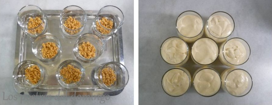 parfait de turrón_montaje