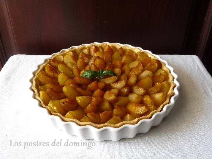 tarta de ciruelas