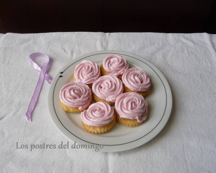 rosas de frambuesa