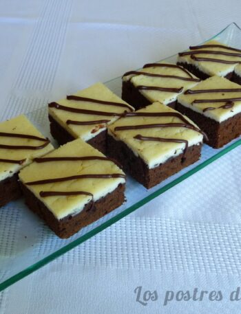 Cheesecake brownies
