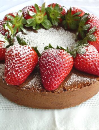 Corona de fresas