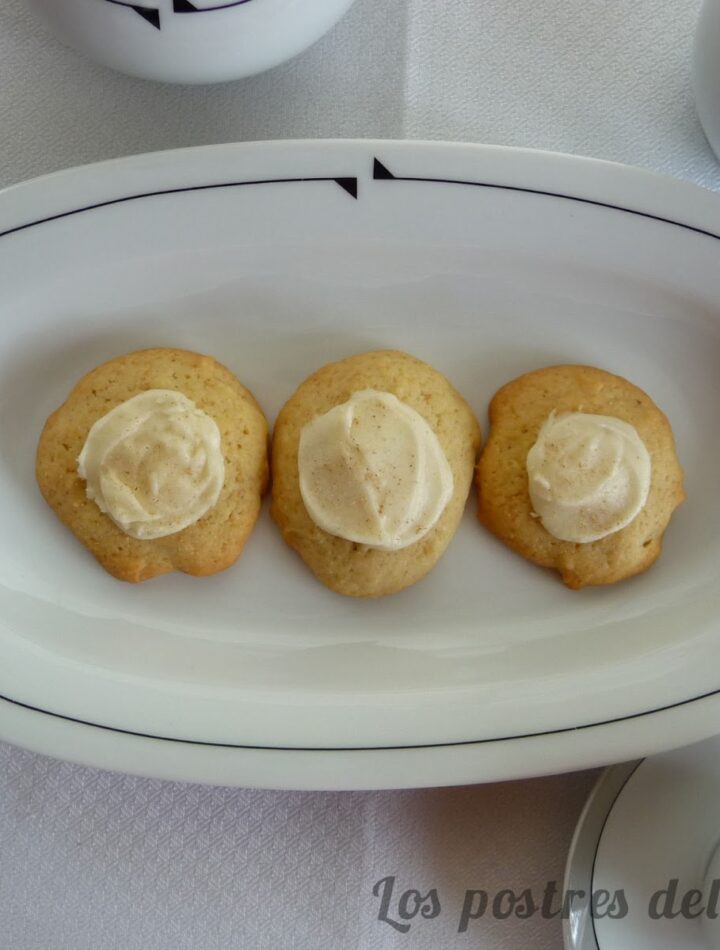 Eggnog cookies
