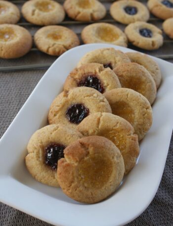 Galletas de jengibre y mermelada