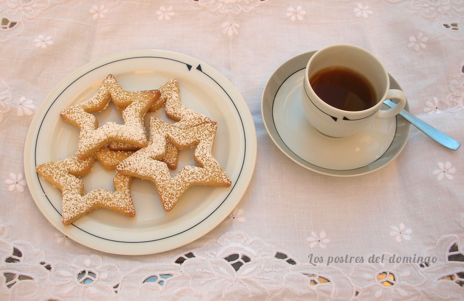 Galletas de Navidad: Estrellas