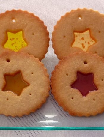Galletas vidriera