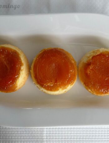 Pasteles de albaricoque