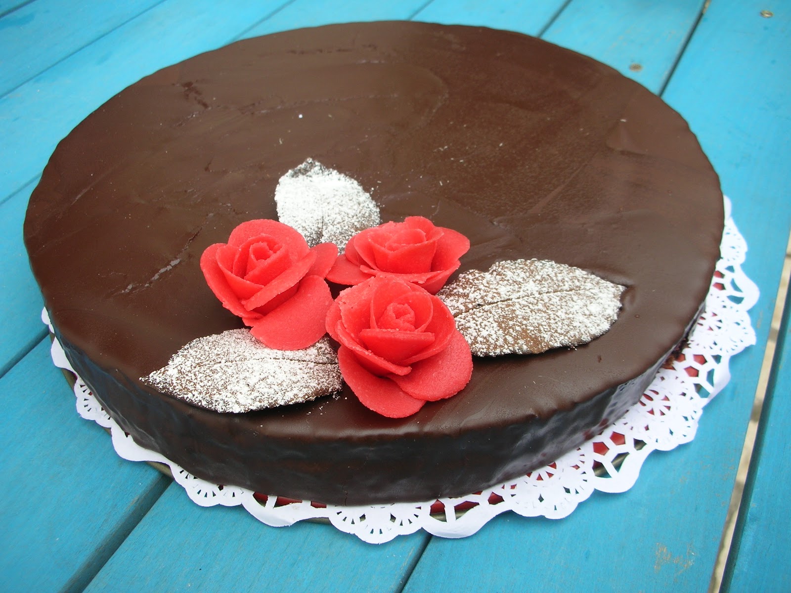 Sacher de frambuesa