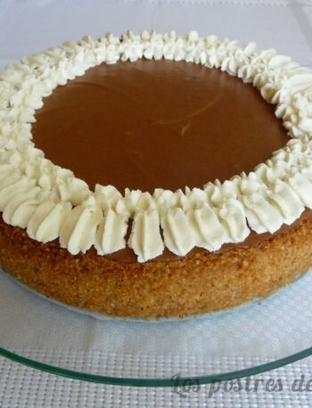 Tarta chiffon de chocolate
