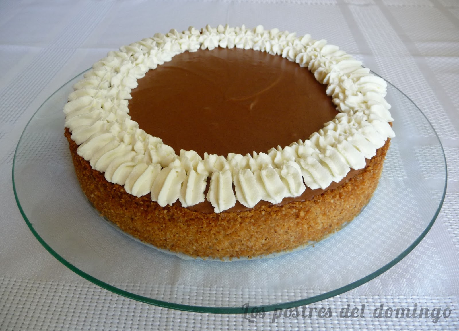 Tarta chiffon de chocolate