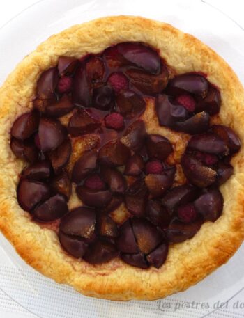 Tarta de ciruelas