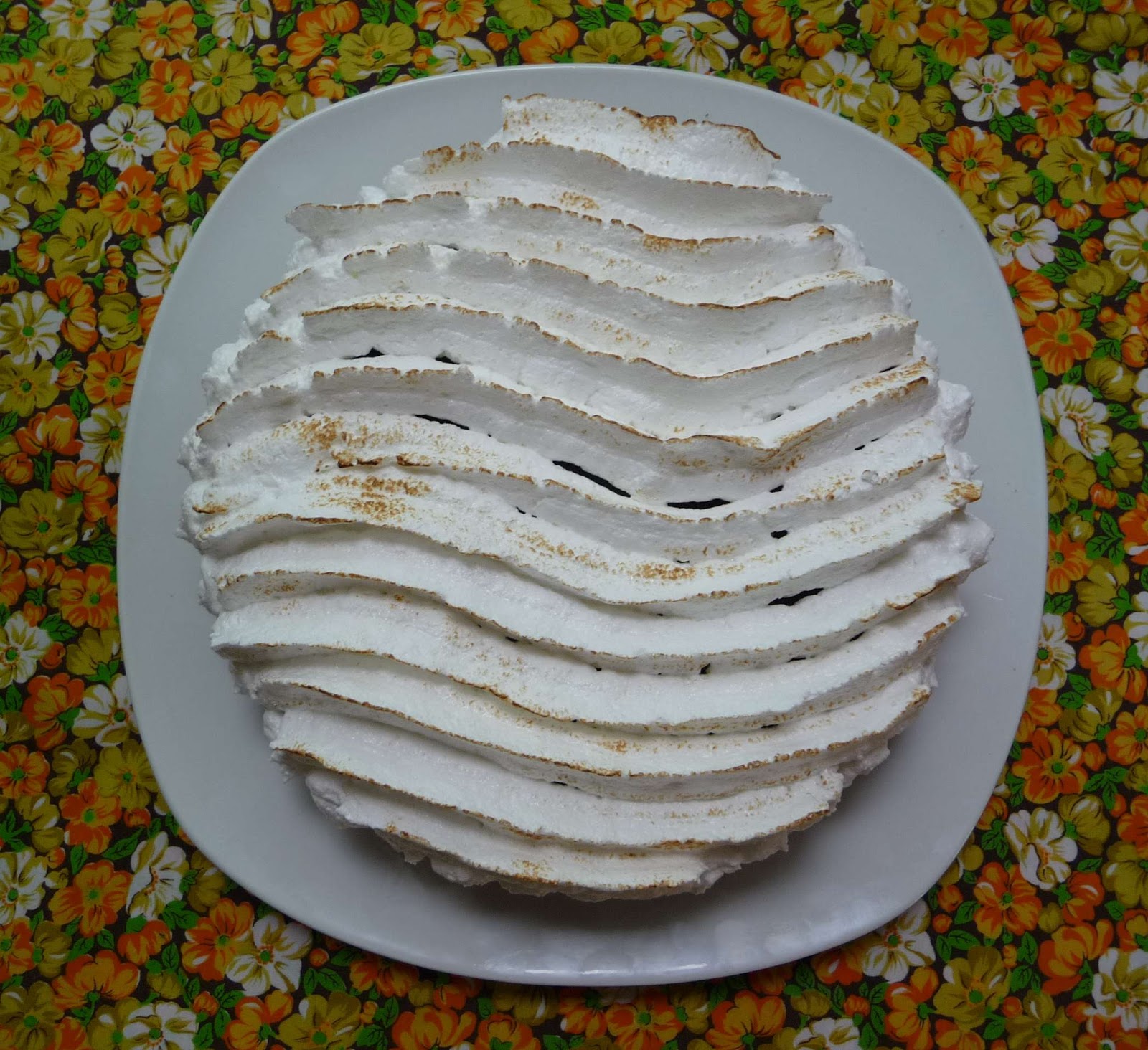 Tarta de dulce de leche uruguaya