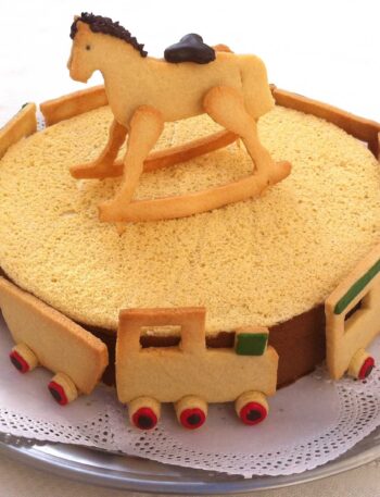 Tarta de juguetes