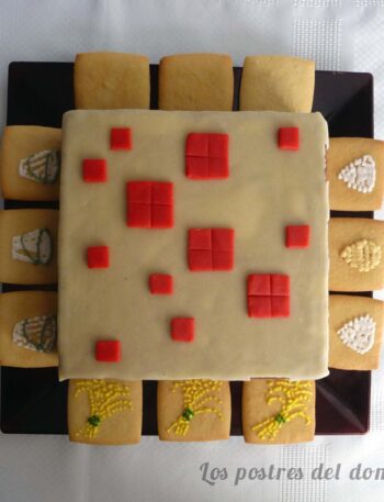 Tarta minecraft