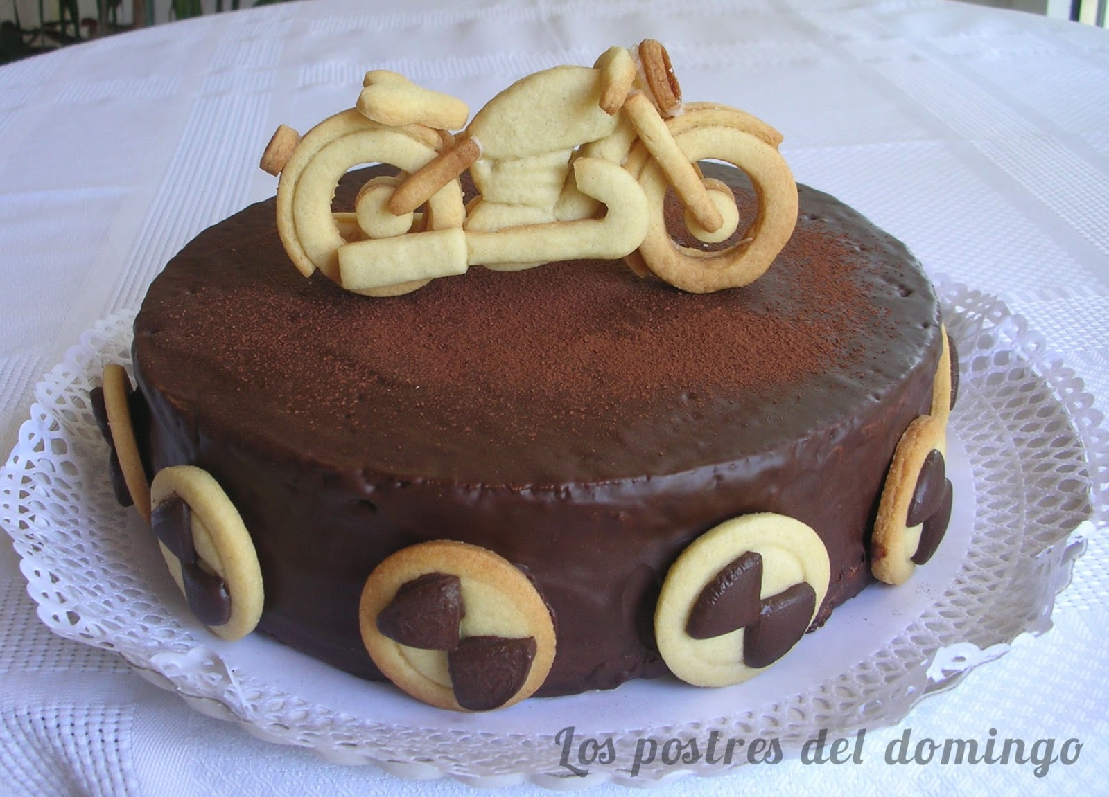 Tarta para un amante de las motos