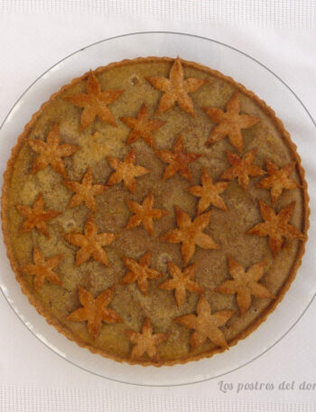 Tartaleta con espelta y frutas secas