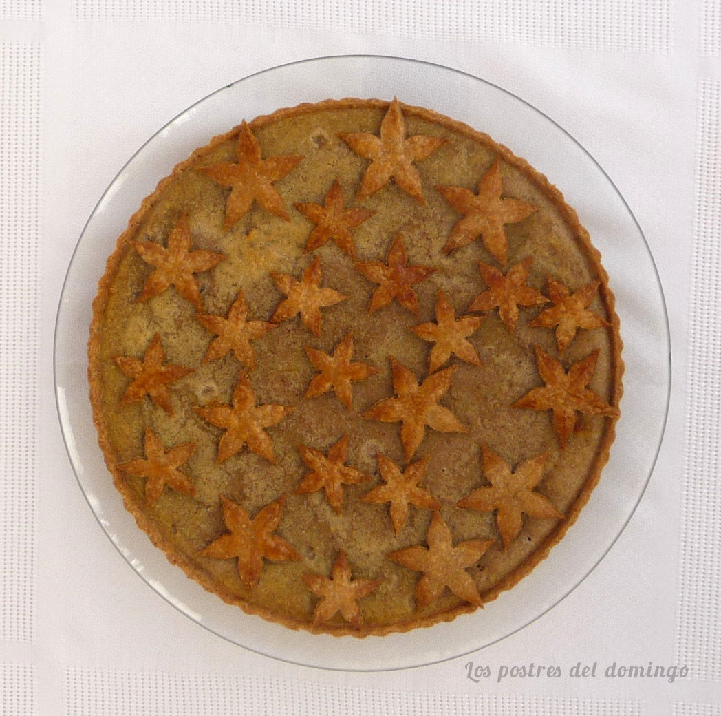Tartaleta con espelta y frutas secas