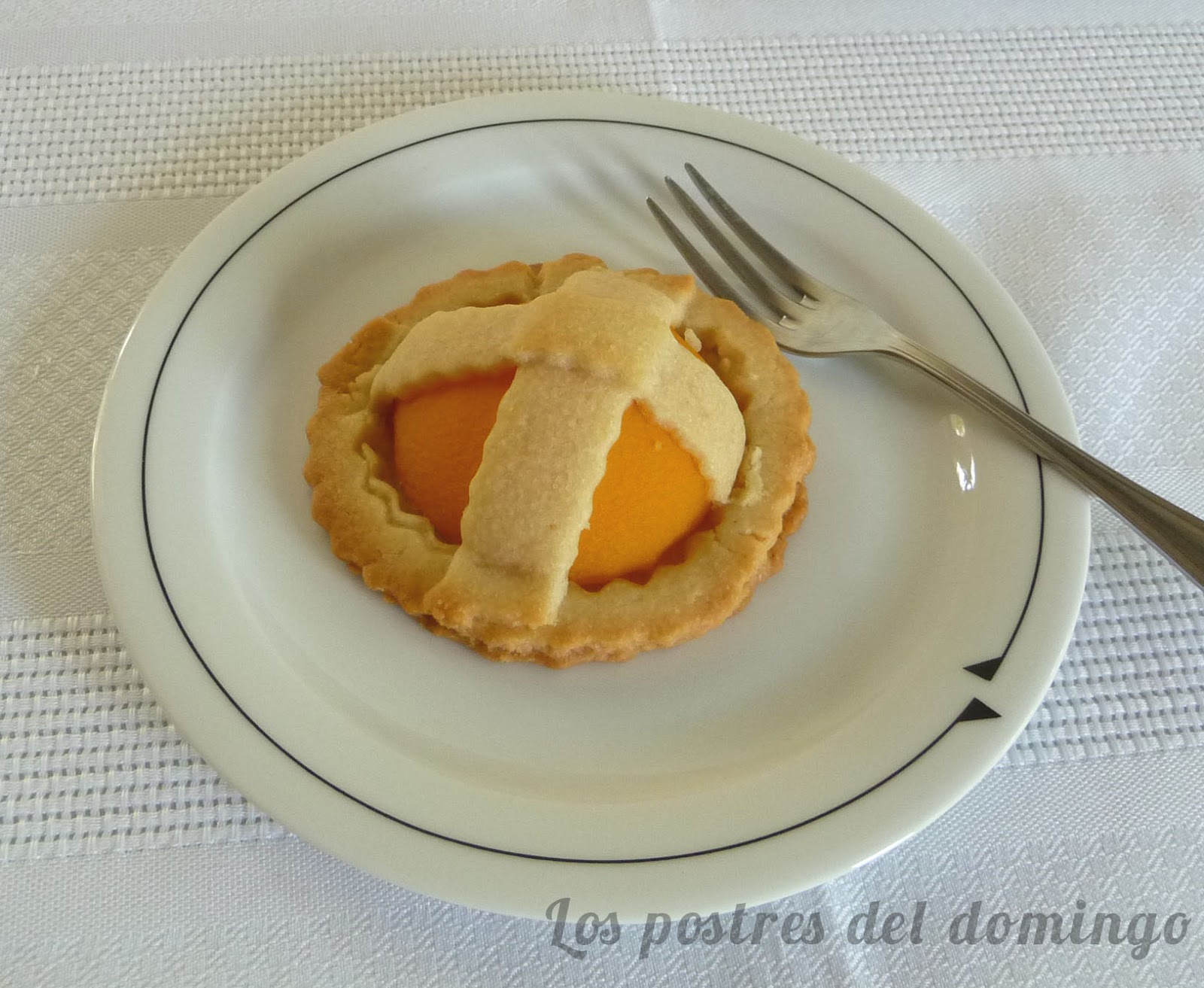 Tartaletas de melocotón