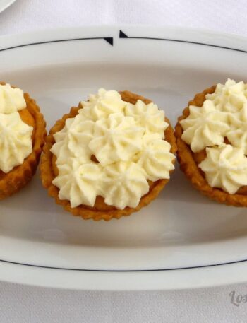 Tartaletas vestidas de cupcakes