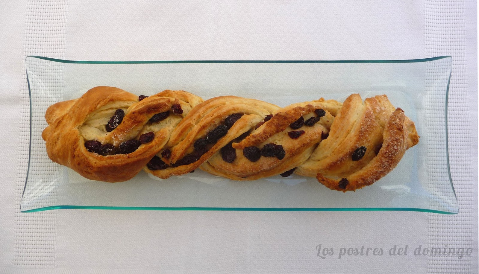 Trenza hojaldrada