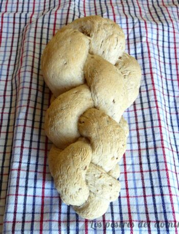 Trenza suiza de pan integral